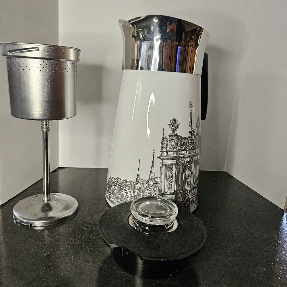Rare Vintage Corning Ware Renaissance Ltd Edition 9 Cup Percolator READ - Picture 2 of 9